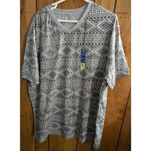 Faded Glory T Shirt Plus Size 2X XX 50-52 Mens Pullover Top TShirt Tee Southwest
